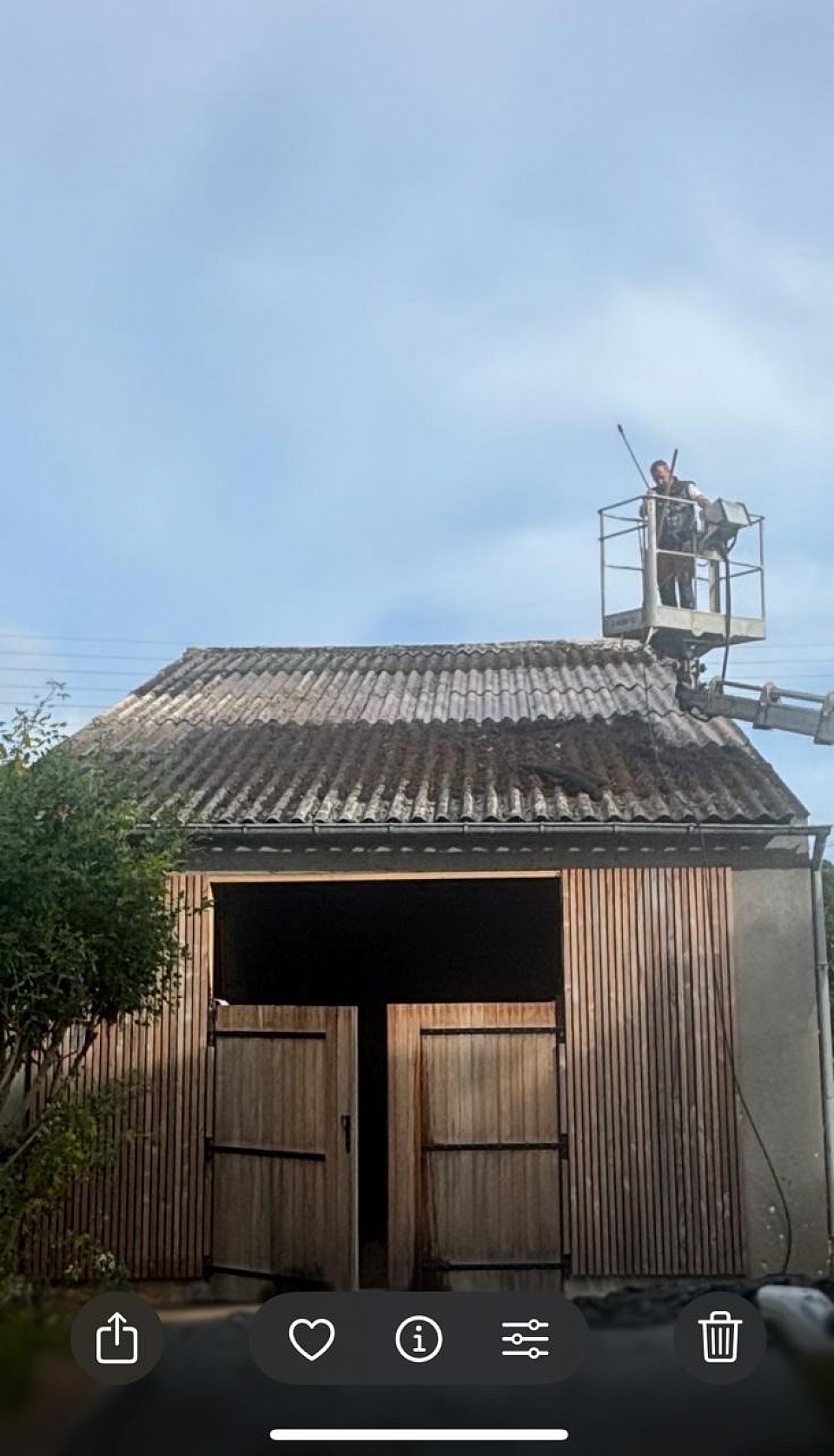 Démoussage & nettoyage de toitures